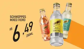 Schweppes mixed vidro