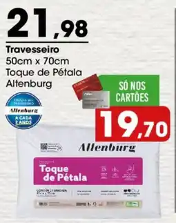 Zaffari Travesseiro 50cm x 70cm Toque de Pétala Altenburg oferta