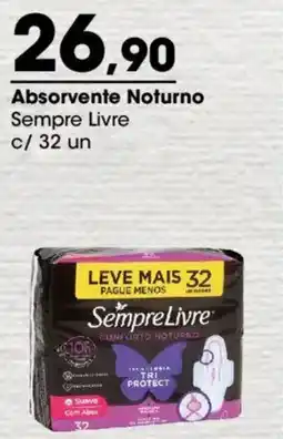 Zaffari Absorvente Noturno Sempre Livre oferta