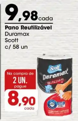 Zaffari Pano Reutilizável Duramax Scott c/ 58 un oferta