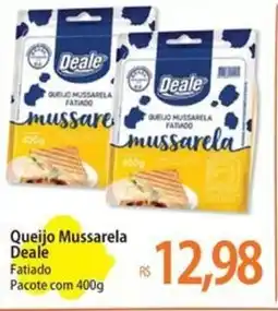 Atacadão Queijo Mussarela Deale Fatiado Pacote oferta