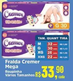 Supermercados Mateus Fralda Cremer Mega oferta