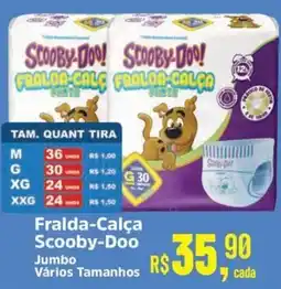 Supermercados Mateus Fralda-Calça Scooby-Doo oferta