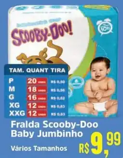 Supermercados Mateus Fralda Scooby-Doo Baby Jumbinho oferta