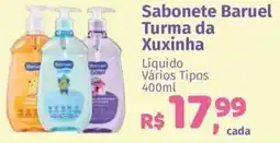 Supermercados Mateus Sabonete Baruel Turma da Xuxinha oferta