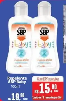Supermercados Mateus Repelente SBP Baby oferta