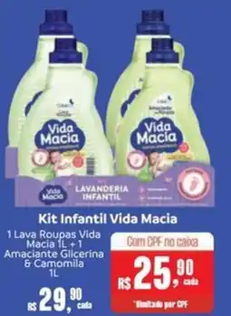 Supermercados Mateus Kit Infantil Vida Macia oferta