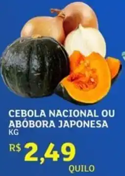 Assaí Atacadista Cebola nacional ou abóbora japonesa oferta