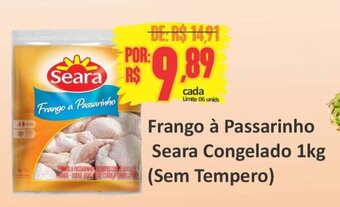 Big Supermercados Frango a Passarinho Seara congelado 1kg (sem tempero) oferta