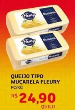 Assaí Atacadista Queijo tipo muçarela fleury pc/kg oferta