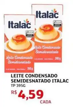 Assaí Atacadista Leite condensado semidesnatado italac oferta