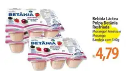 Atacadão Bebida Láctea Polpa Betânia Resfriada oferta