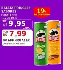 Assaí Atacadista Batata pringles sabores oferta