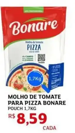Assaí Atacadista Molho de tomate para pizza bonare pouch oferta