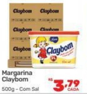 Supermercados Condor Margarina Claybom 500g oferta
