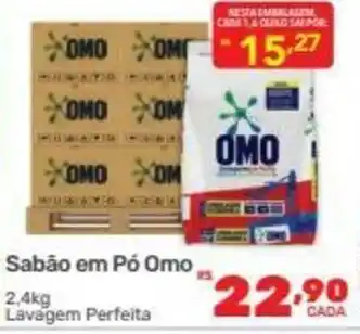 Supermercados Condor Sabao em po Omo 2.4kg oferta