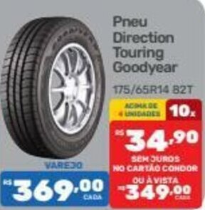 Supermercados Condor Pneu Direction Touring Goodyear oferta