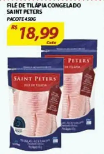 Assaí Atacadista File de Tilapia congelado Saint Peters 450g oferta