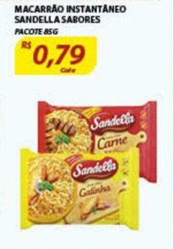 Assaí Atacadista Macarrao Instantaneo Sandella Sab. 80g oferta