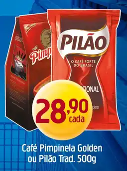 Supermercados Guanabara Café Pimpinela Golden ou Pilão Trad. oferta