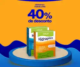 Farmácias Pague Menos Hidraplex 4 envelopes oferta
