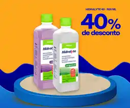 Farmácias Pague Menos Hidralyte 45 oferta