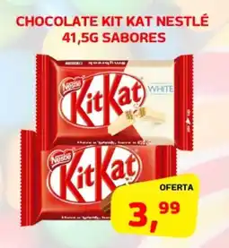 Cercadão Chocolate kit kat nestlé sabores oferta