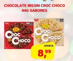 Cercadão Chocolate nissin croc choco sabores oferta