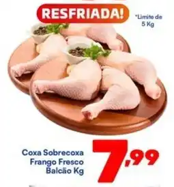 Barracão Supermercado Coxa Sobrecoxa Frango Fresco Balcão oferta