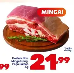 Barracão Supermercado Costela Bov. Minga Cong. Peça Balcão oferta
