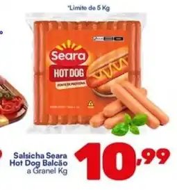 Barracão Supermercado Salsicha Seara Hot Dog Balcão oferta