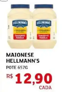 Assaí Atacadista Maionese hellmann's oferta