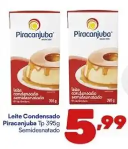 Barracão Supermercado Leite Condensado Piracanjuba Tp Semidesnatado oferta