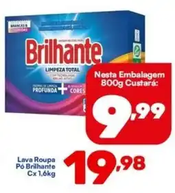 Barracão Supermercado Lava Roupa Pó Brilhante oferta