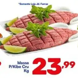 Barracão Supermercado Massa P/Kibe Cru oferta