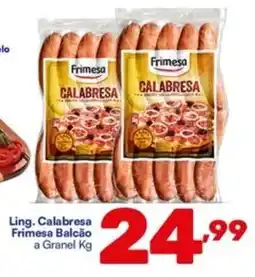 Barracão Supermercado Ling. CalabresaFrimesa Frimesa Balcão oferta