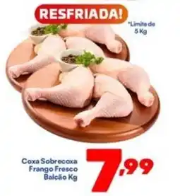 Barracão Supermercado Coxa Sobrecoxa Frango Fresco Balcão oferta