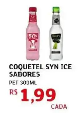 Assaí Atacadista Coquetel syn ice sabores oferta