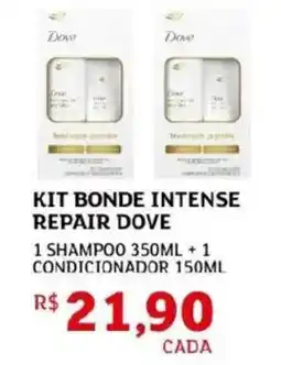 Assaí Atacadista Kit bonde intense repair dove oferta