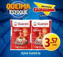Supermercados Guanabara Açúcar Guarani oferta