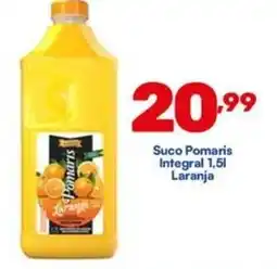 Barracão Supermercado Suco Pomaris Integral Laranja oferta