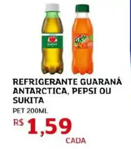 Assaí Atacadista Refrigerante guaraná antarctica, pepsi ou sukita oferta