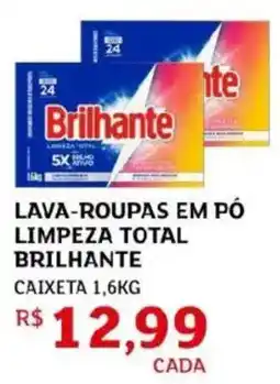 Assaí Atacadista Lava-roupas em pó limpeza total brilhante oferta