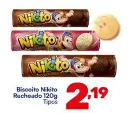 Barracão Supermercado Biscoito Nikito Recheado Tipos oferta