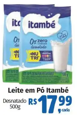 Supermercados Mateus Leite em Pó Itambé Desnatado oferta