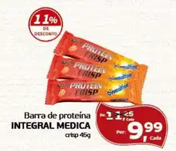 Cometa Supermercados Barra de proteína INTEGRAL MEDICA crisp oferta