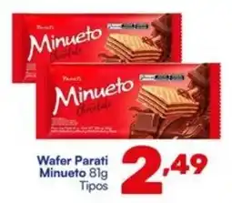 Barracão Supermercado Wafer Parati Minueto Tipos oferta