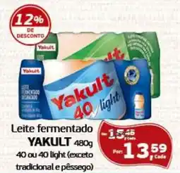 Cometa Supermercados Leite fermentado YAKULT oferta