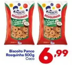 Barracão Supermercado Biscoito Panco Rosquinha Coco oferta