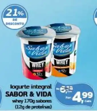 Logurte integral SABOR & VIDA